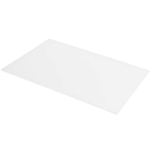 AC - Lámina de cartón pluma A3, 5 mm de grosor, manualidades, soporte para presentaciones, maquetas, base de cuadros, decoración (Blanco - 29,7 x 42 cm)