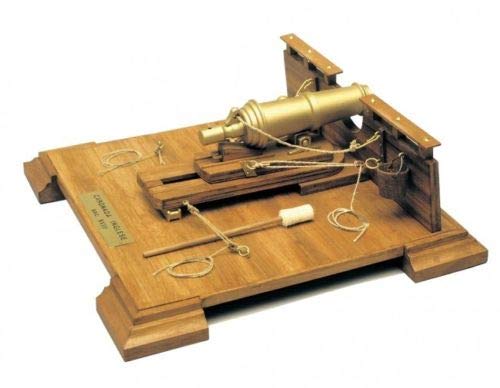 Mantua Model Caronada InglÃ©s XVIII siglo Kit de madera escalera 1:17 Art.801 Made in Italy