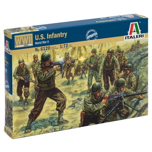 Italeri 6120S - Segundo La Segunda Guerra Mundial Estadounidense de InfanterÃ­a