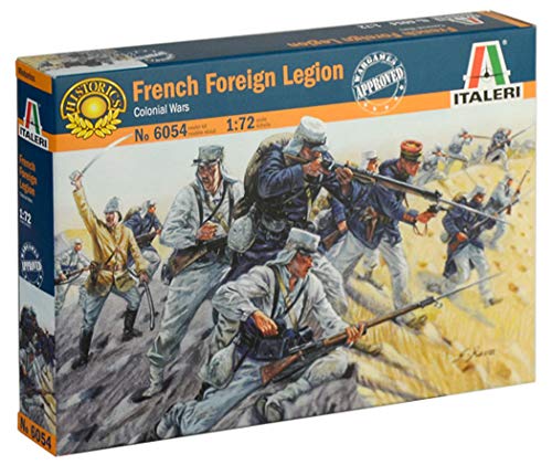 Italeri 6054 French Foreign Legion Colonial Wars Soldados de plÃ¡stico Escala 1:72