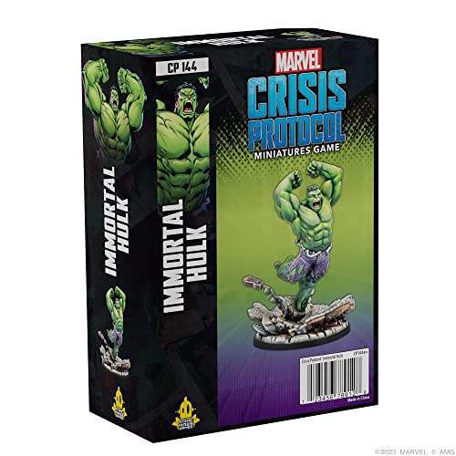 Atomic Mass Games - Marvel Crisis Protocol - Immortal Hulk - Juego de Miniaturas en Inglés